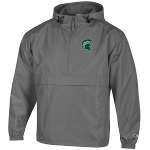 UNISEX Michigan State Champion Pack-N-Go Jacket Size Small